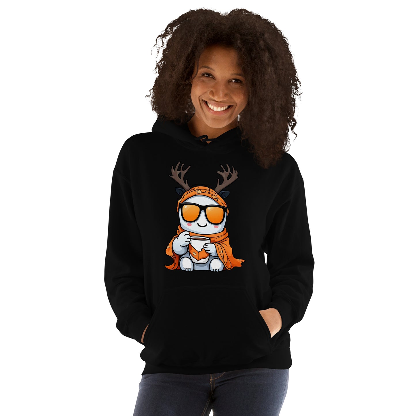 Ghost Buck Unisex Hoodie