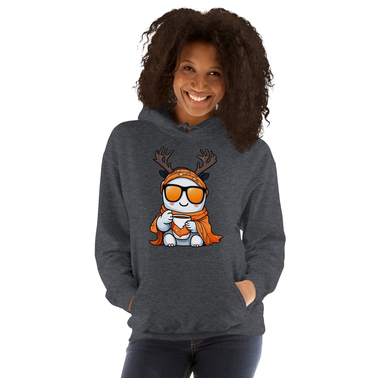 Ghost Buck Unisex Hoodie