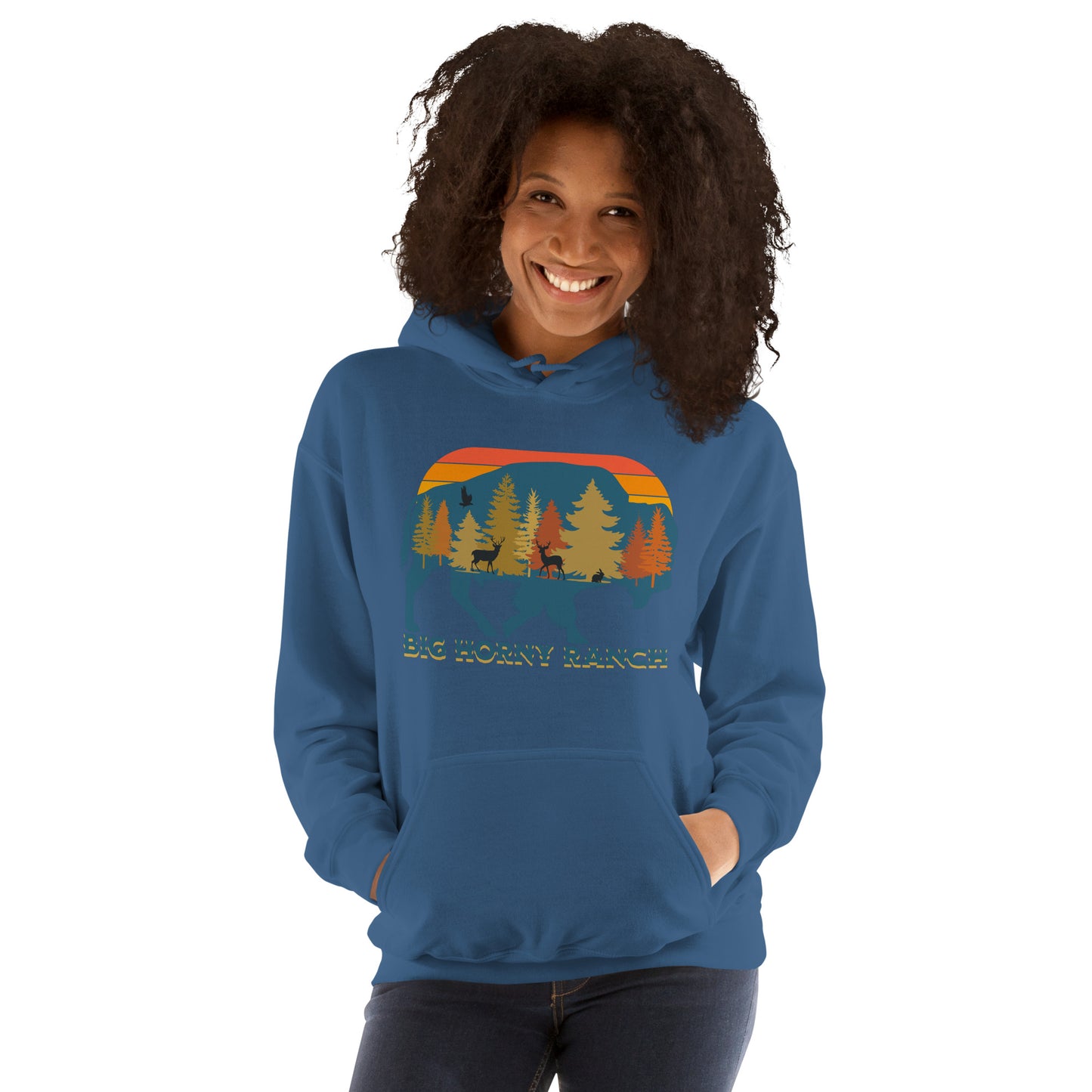 Unisex Buffalo Scene Hoodie
