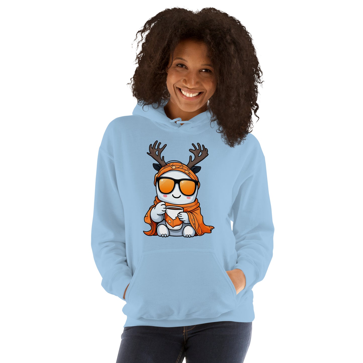 Ghost Buck Unisex Hoodie