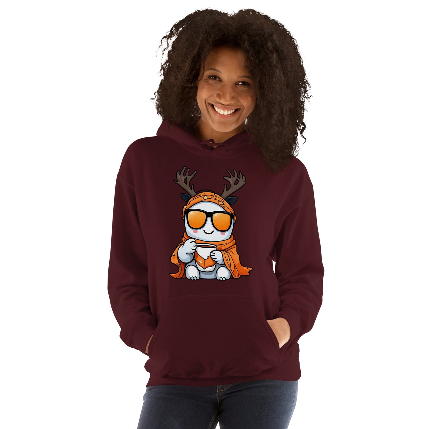 Ghost Buck Unisex Hoodie