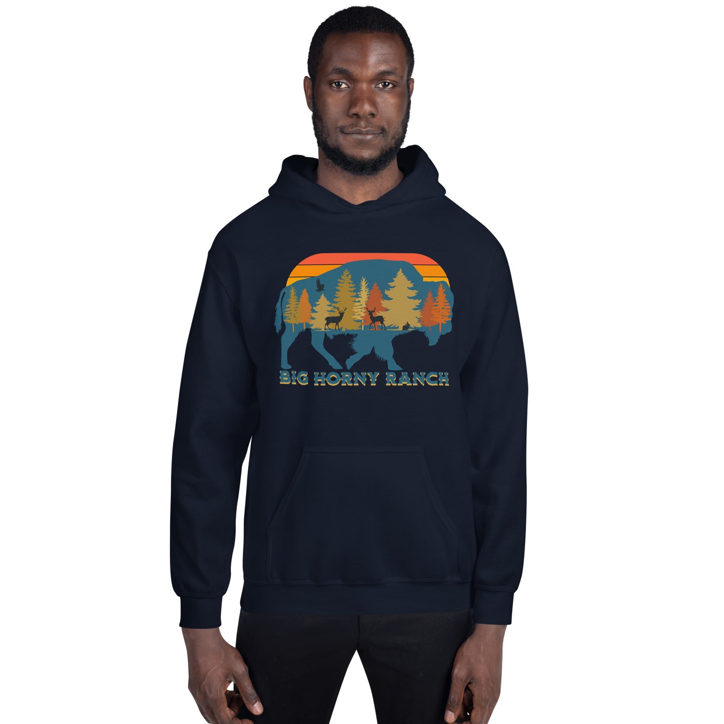 Unisex Buffalo Scene Hoodie