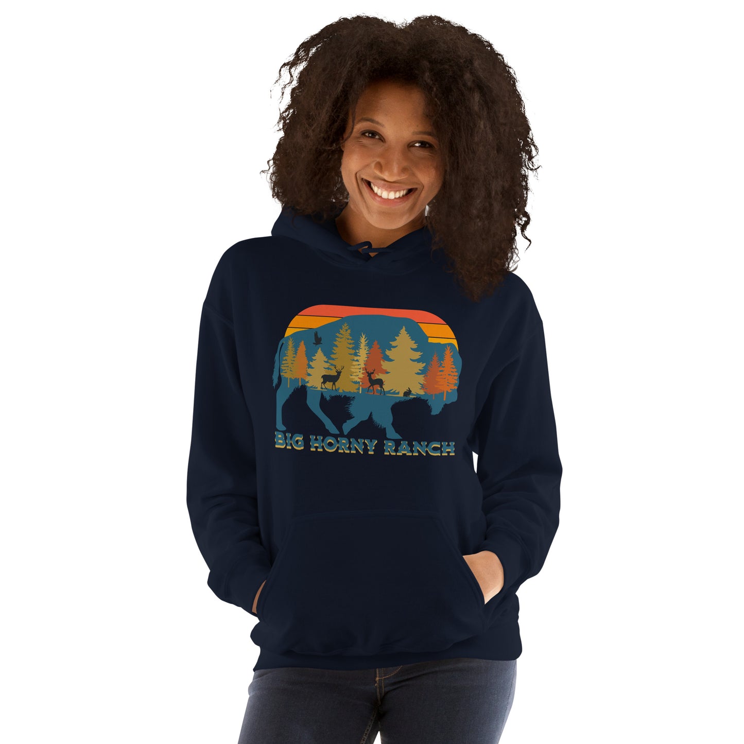 Unisex Buffalo Scene Hoodie