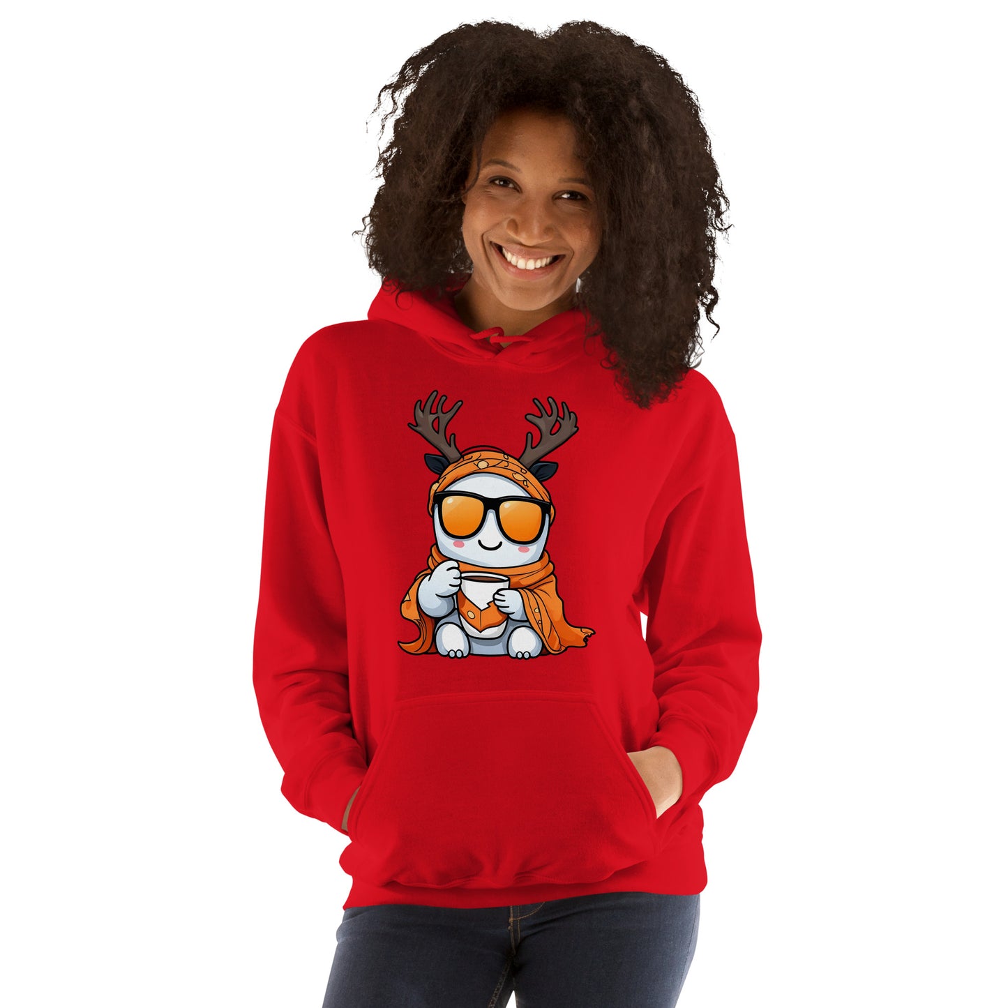 Ghost Buck Unisex Hoodie