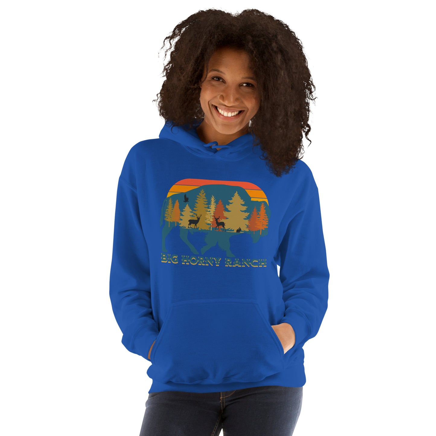Unisex Buffalo Scene Hoodie