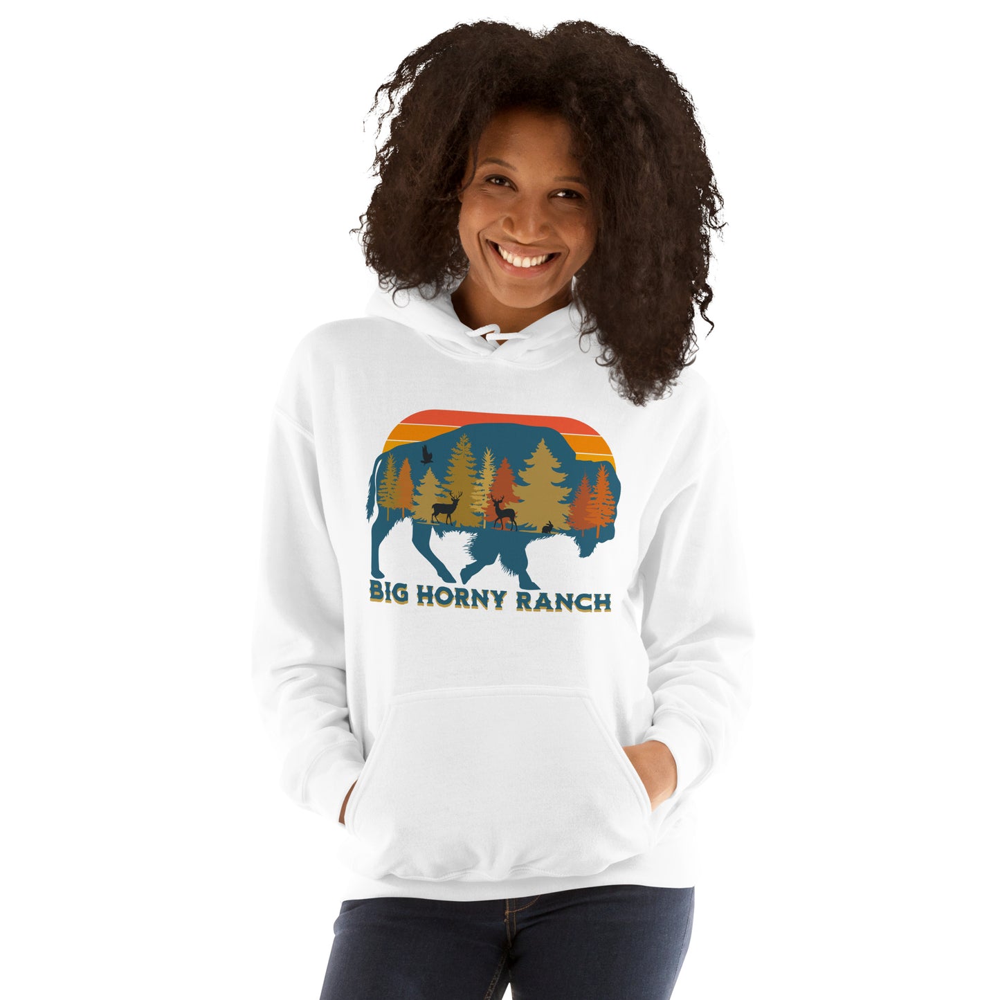 Unisex Buffalo Scene Hoodie