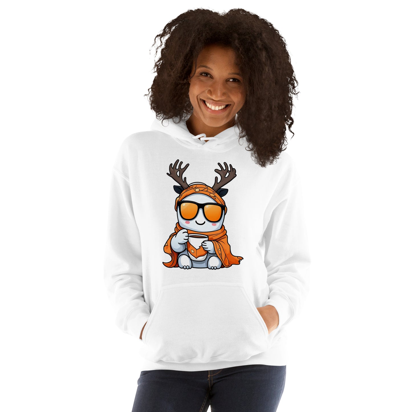Ghost Buck Unisex Hoodie