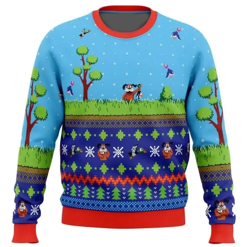 Duck Hunt Christmas Sweater