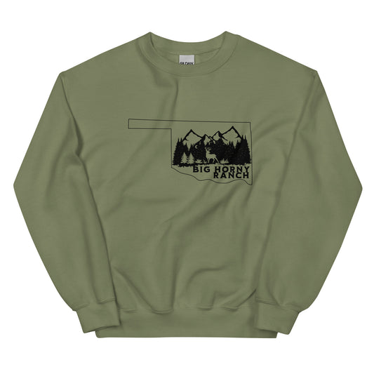 Unisex OK Deer Scene Sweatshirt